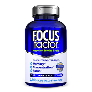 Focus Factor® Clinically Tested Original Formula - Memory, Concentration & Focus*